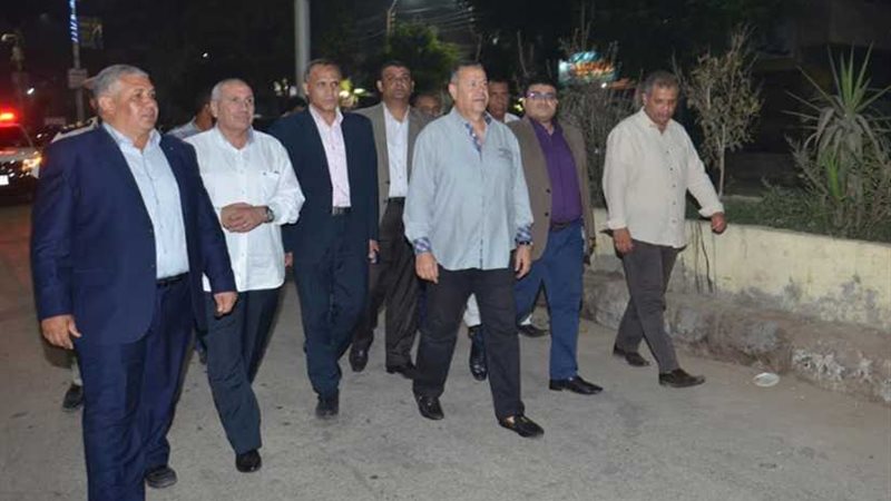 محافظ بني سويف يتابع