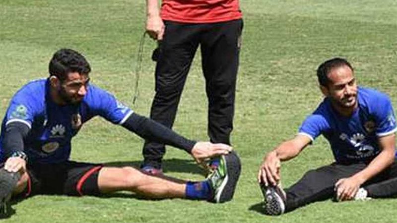 تدريبات تأهيلية لثنائي