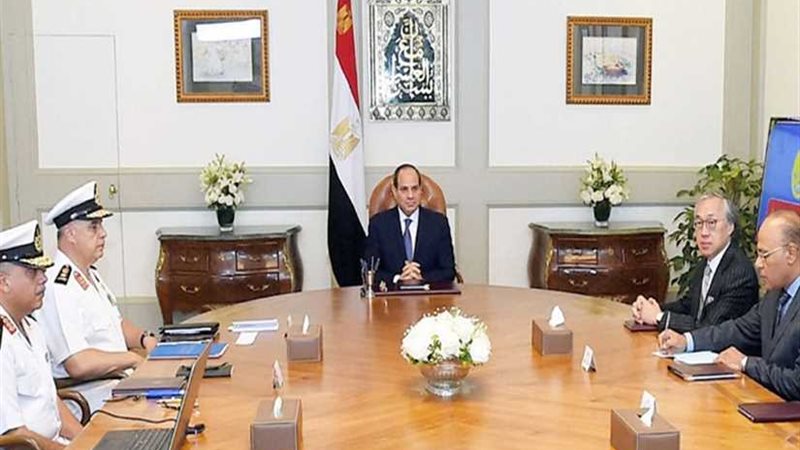 السيسي يشهد توقيع