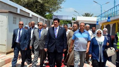احتفالا بالعيد القومي للقليوبية.. افتتاح محطتين للمياه