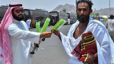 توزيع 200 ألف شمسية على الحجاج مجاناً