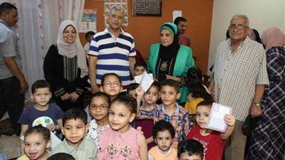 بمناسبة العيد توزيع هدايا وعديات لأيتام المنوفية