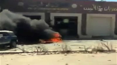 شاهد.. اللحظات الأولى لانفجار بنغازي