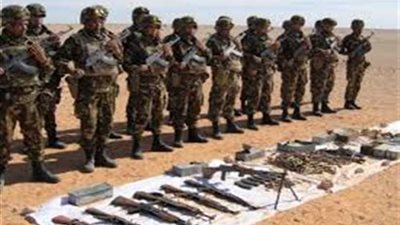 الجيش الجزائري يضبط مخبأ للأسلحة والذخيرة جنوبي البلاد