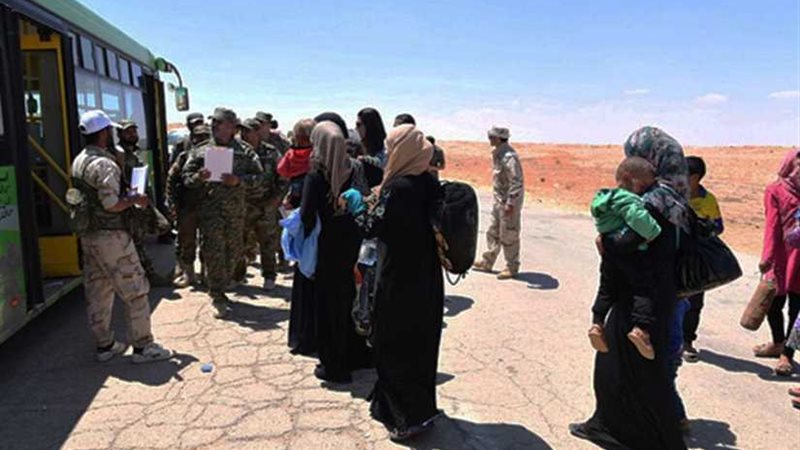 عودة عشرات الأسر