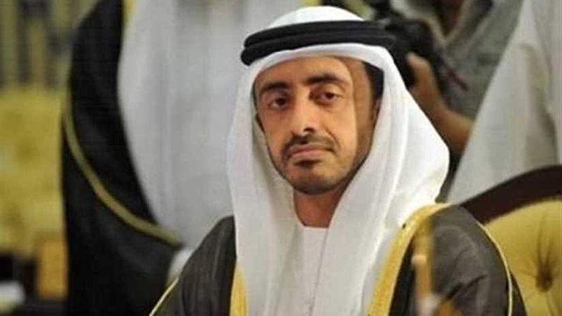 وزير الخارجية الاماراتي