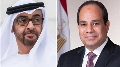 ولي عهد أبوظبي يهنئ الرئيس السيسي هاتفيا بعيد الأضحى المبارك
