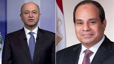 الرئيس السيسي يهنئ نظيره العراقي بعيد الأضحى المبارك