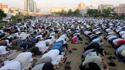 أداء صلاة عيد الأضحى المبارك بجميع محافظات الجمهورية