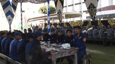 محافظ المنيا يزور معسكر قوات الأمن للتهنئة بعيد الأضحى المبارك (صور)