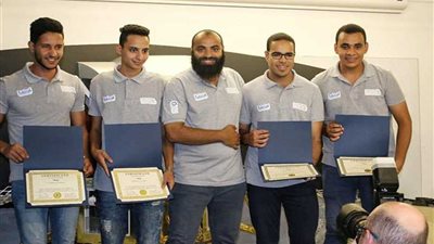 فريق جامعة المنوفية الأول عالميًا في مسابقة الروبوكون بـ”أمريكا“