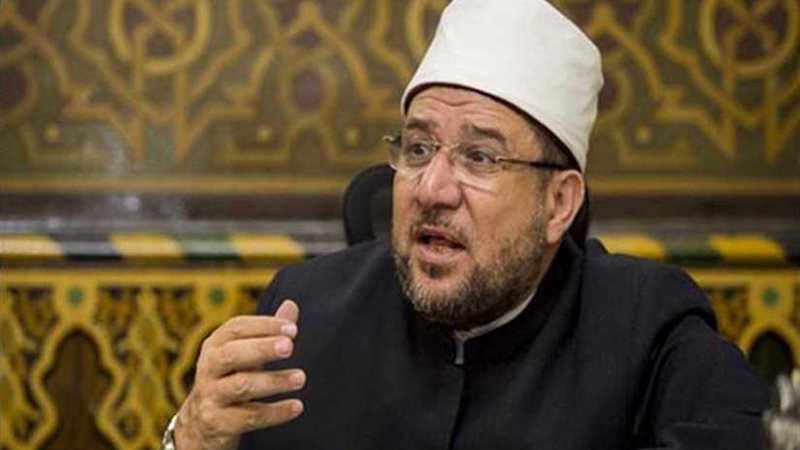 وزير الأوقاف من المشاعر