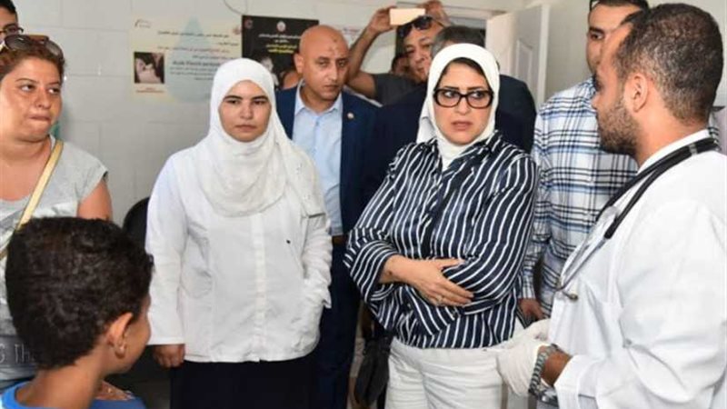 وزيرة الصحة تتفقد