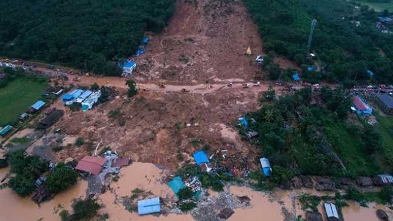 61 قتيلا بانهيارات