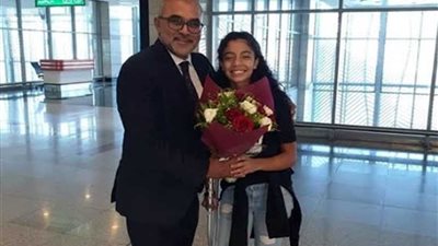 رئيس الزهور يستقبل شذى أيمن بعد المشاركة في معسكر النخبة بـNBA