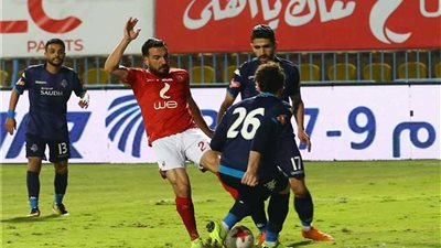 20 دقيقة بدون أهداف في مباراة الأهلي وبيراميدز