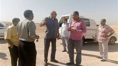 تجهيز مخرات السيول بمدينة الطود جنوب الأقصر تحسبا لهطول أمطار غزيرة