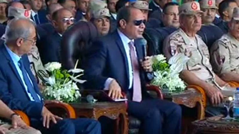 السيسى: نستهدف ضبط