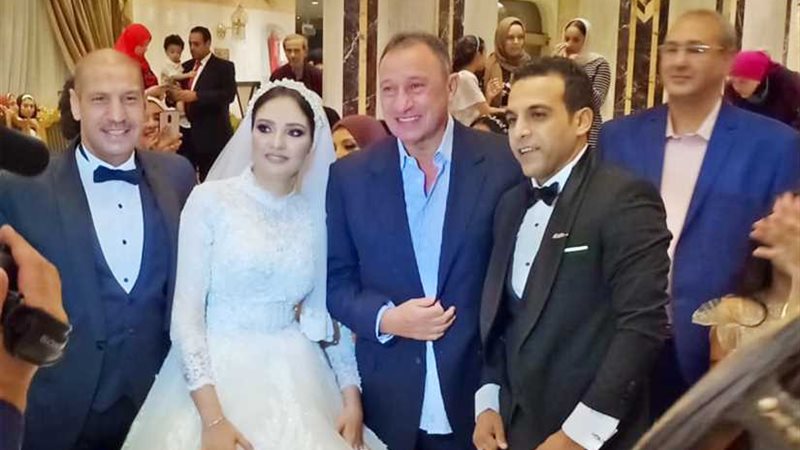 زفاف نجلة مدير منتخب