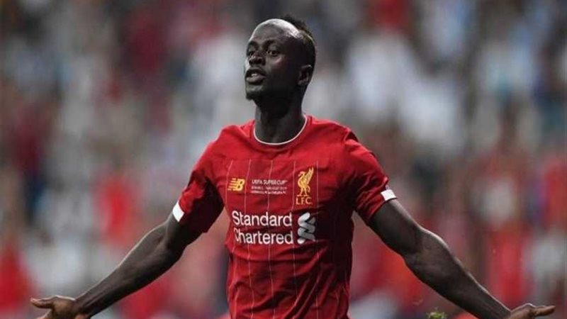 ساديو ماني يسجل الهدف