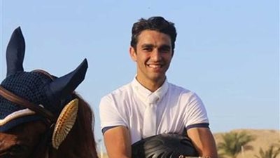 الفارس محمد طاهر يغادر إلى المغرب للمشاركة في الألعاب الإفريقية