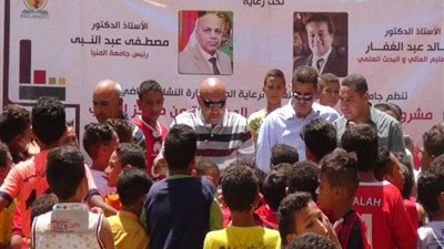 القوافل الرياضية لجامعة المنيا تصل إلى 
