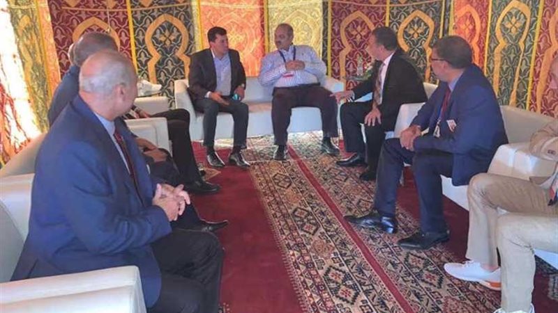 صبحي وحطب وسفير مصر