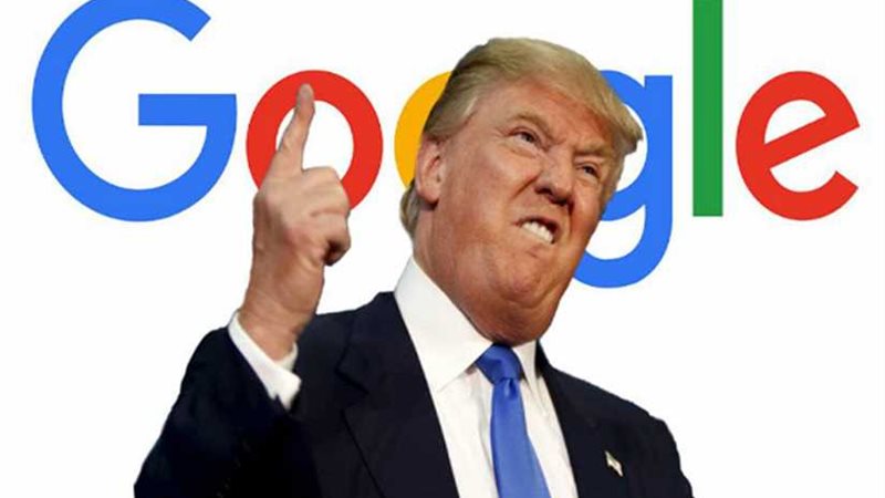 ترامب يهاجم جوجل