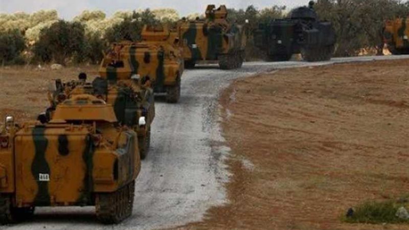 القوات التركية تنكفئ