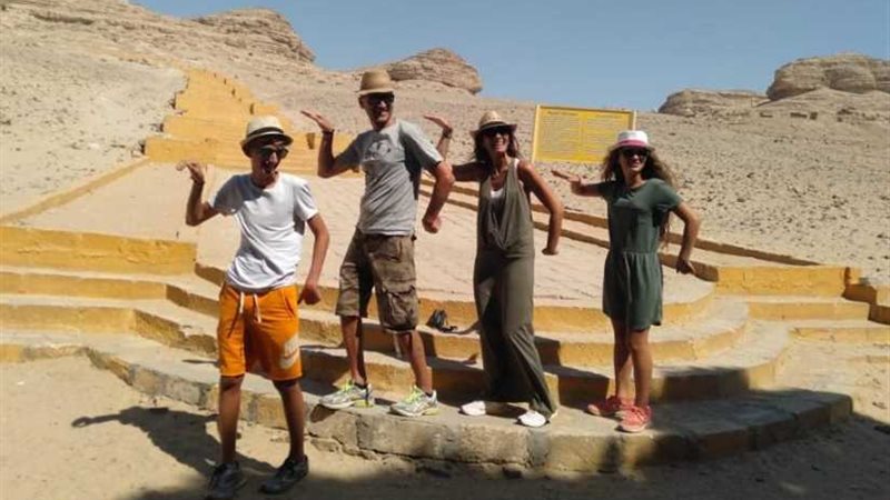 وفد إيطالي يزور المعالم