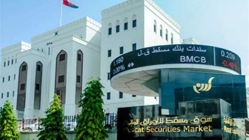 مؤشر سوق مسقط يغلق