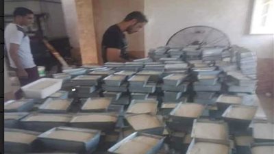 ضبط 20 طن مواد غذائية منتهية الصلاحية بالبحيرة