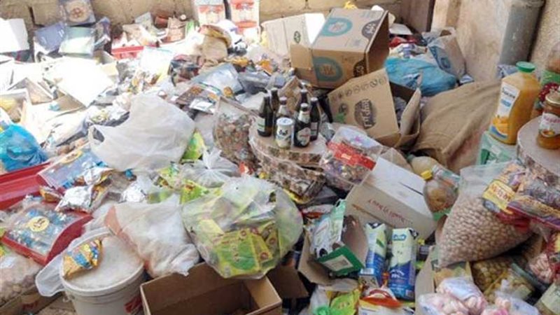 ضبط 53 ألف عبوة مواد