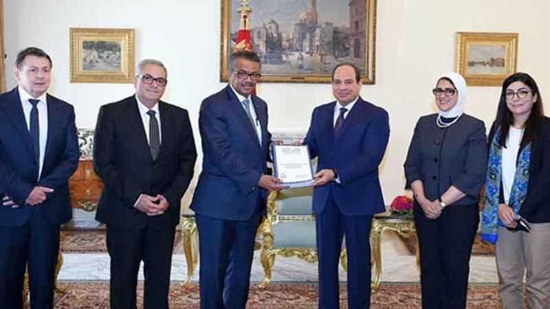 خلال لقاءه بالرئيس