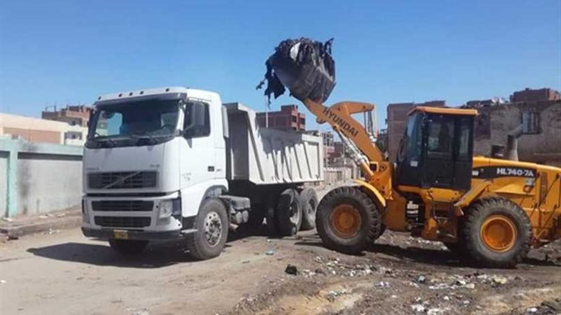 رفع 40 طن قمامة ومخلفات