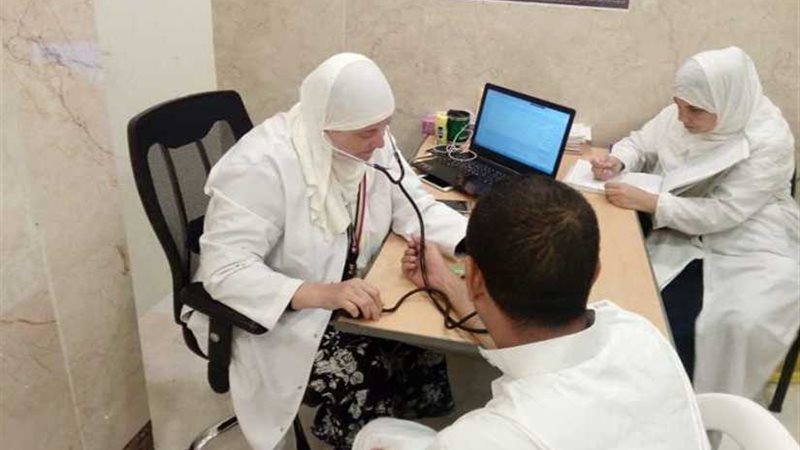 الصحة: عيادات البعثة