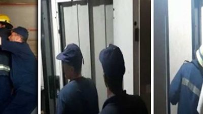 إنقاذ مواطن تعطل به مصعد بأحد العقارات السكنية بمصر الجديدة