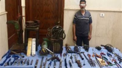 ضبط ميكانيكى بالسويس يدير ورشة لتصنيع الأسلحة النارية