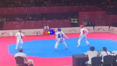 عبد الرحمن ورضوى يحققان فضية التايكوندو بدورة الألعاب الإفريقية