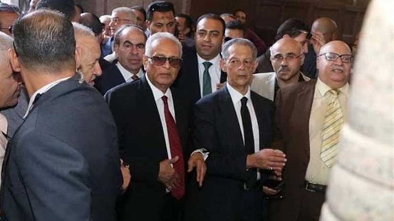 أبوشقة يصل ضريح سعد