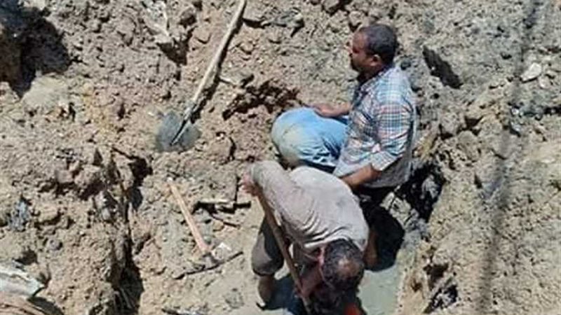 إصلاح خطوط وتطهير