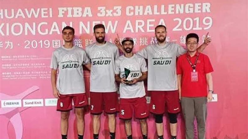 فريق سعودي ببطولة(3×3)