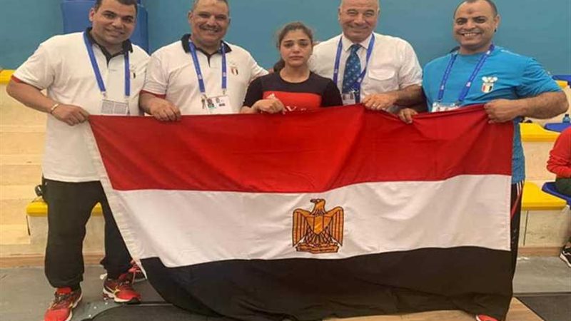 هبة أحمد تحصد فضيتي