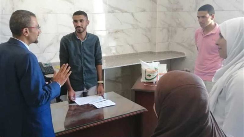 بدء المسح الطبي وتحليل