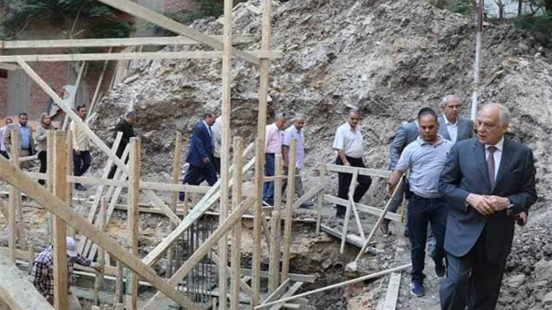 محافظ الجيزة يتفقد