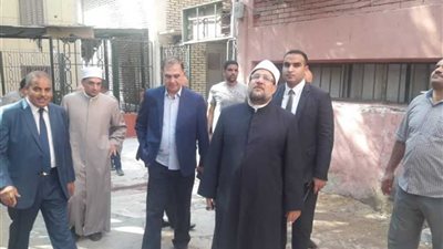 وزير الأوقاف ورئيس جامعة الأزهر يتفقدان مستشفى الحسين الجامعي