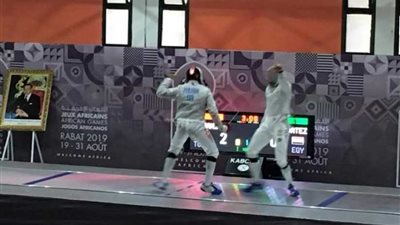 معتز مدحت يحقق فضية السلاح في دورة الألعاب الإفريقية