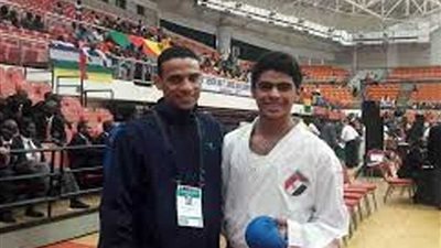 طه طارق يحرز برونزية الكاراتيه بالألعاب الإفريقية