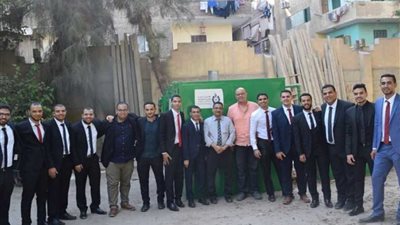 طلاب هندسة المطرية يبتكرون مكمورة لحل مشكلة تصنيع الفحم النباتي