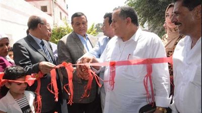 افتتاح مبنى الحميات والجهاز الهضمي بمستشفى شبراخيت